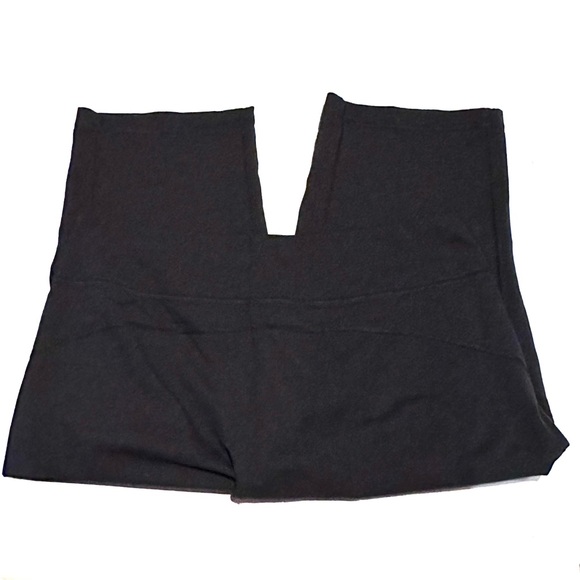 Duluth Trading Co Black Cropped Activewear Pants Women's L Large - Picture 3 of 7